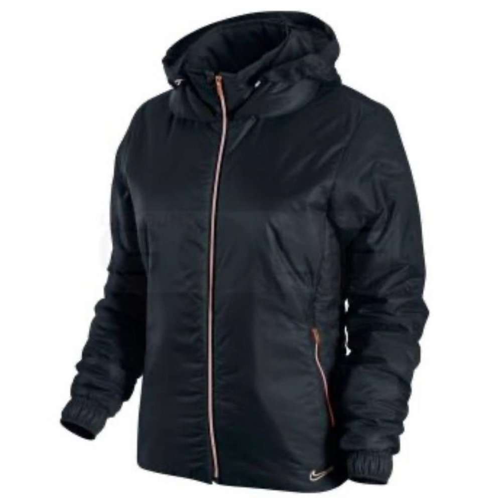 Nike Women's Black Ultra Light Filled Jacket Sz L